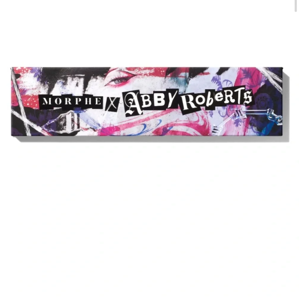 NEW Morphe x Abby Roberts eye shadow x5 Palette vibrant pigment cake liner